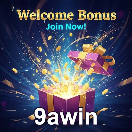 9awin welcome bonus gift 5